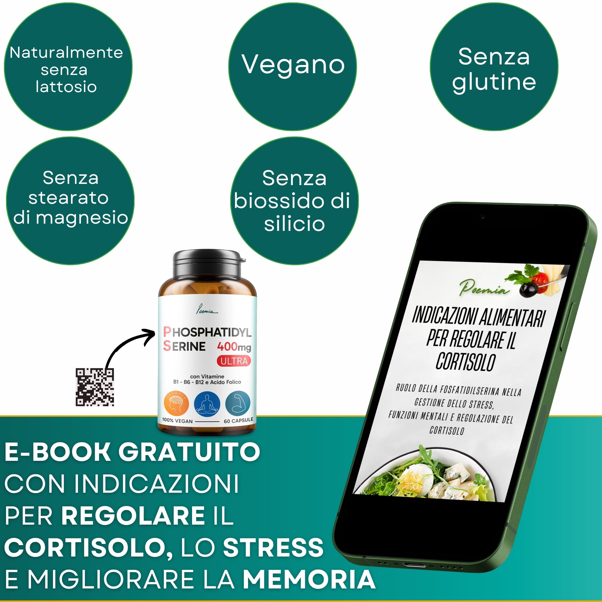 Fosfatidilserina per dimagrire: integratore che aiuta a ridurre il cortisolo e favorisce il controllo del peso – Poemia
