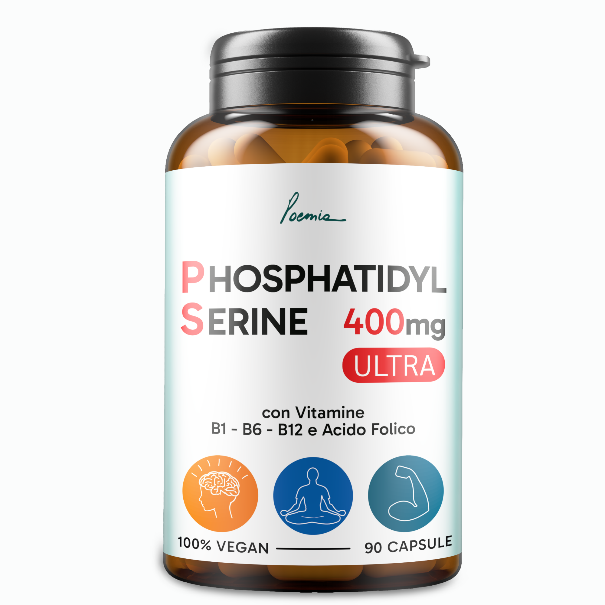 Fosfatidilserina PS 400mg Ultra 90 capsule