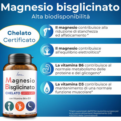 Magnesio Bisglicinato chelato