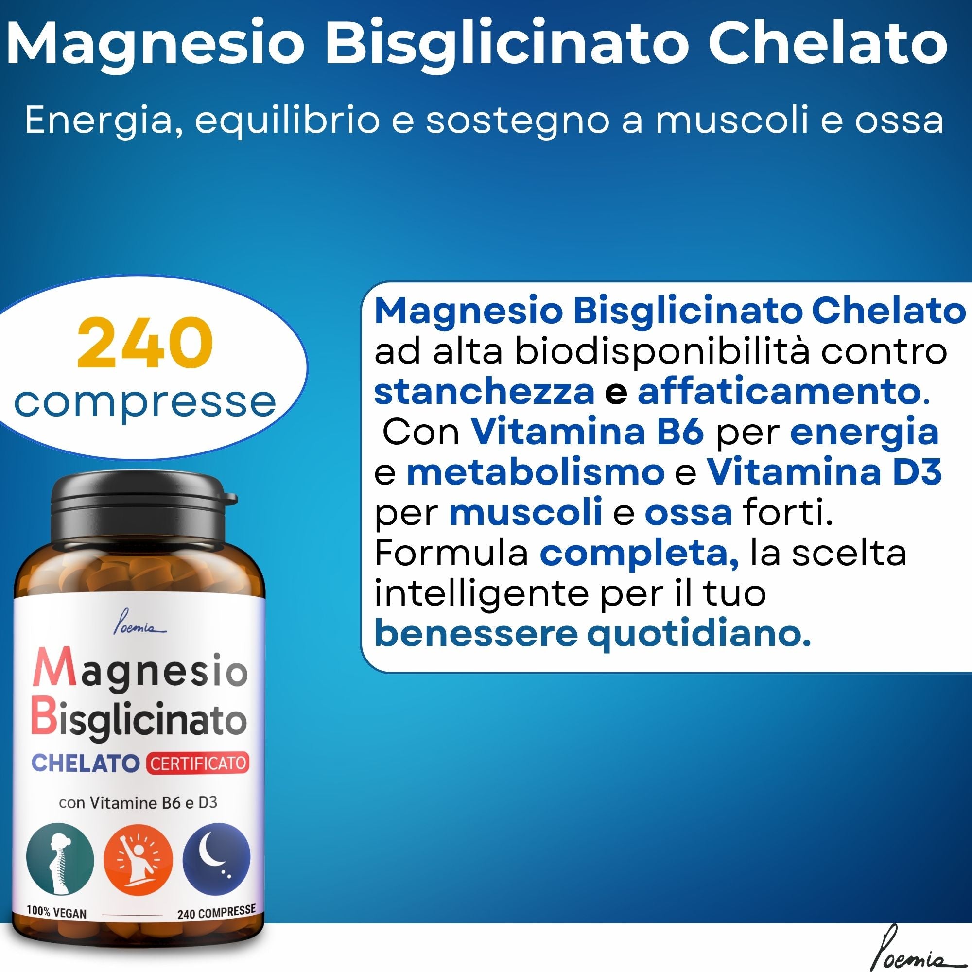Magnesio Bisglicinato chelato