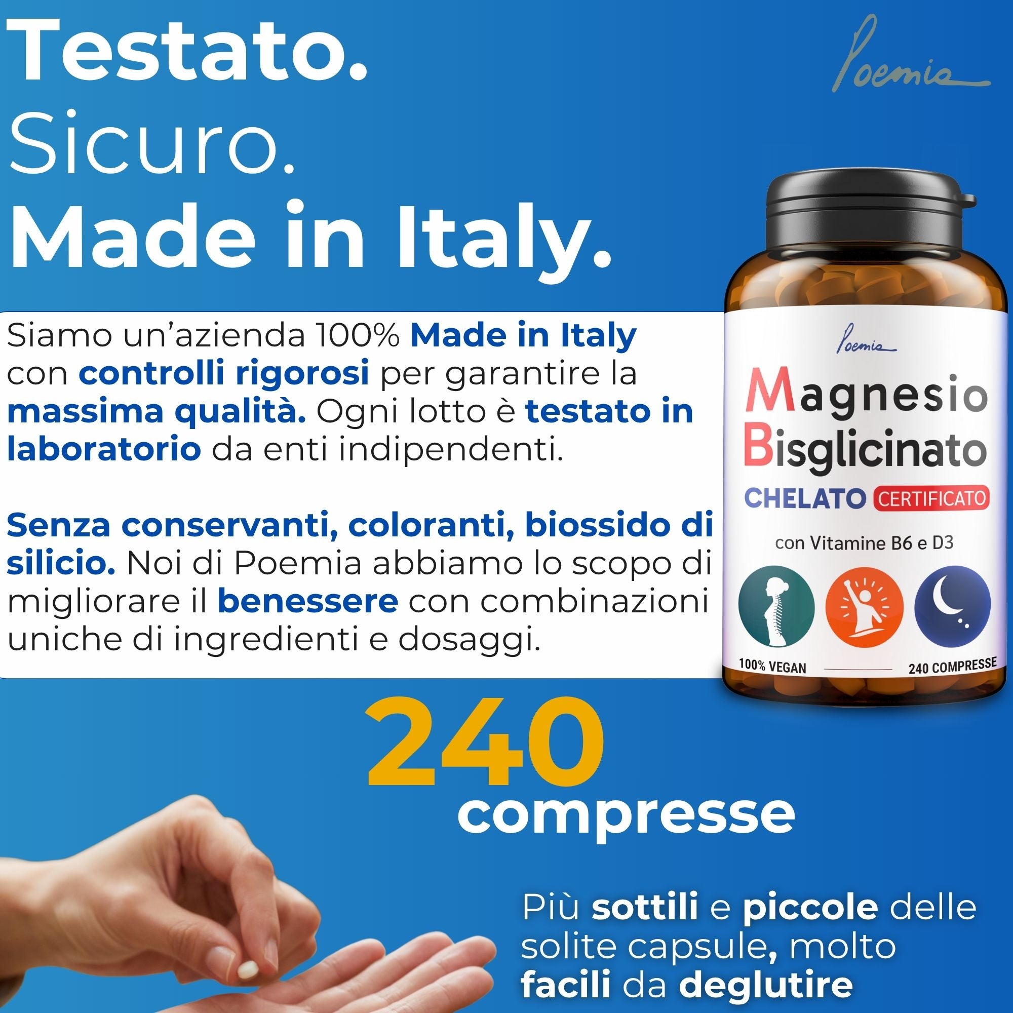 Magnesio Bisglicinato chelato