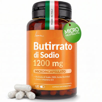 Butirrato di sodio microincapsulato 1200mg