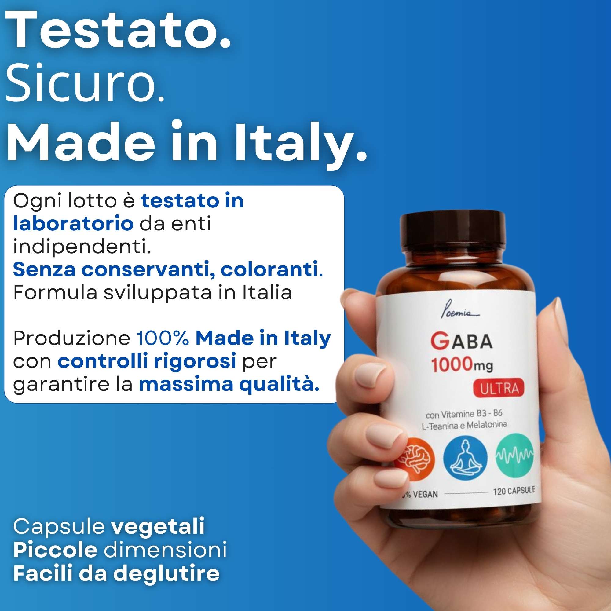 GABA 1000 ULTRA integratore acido γ-amminobutirrico