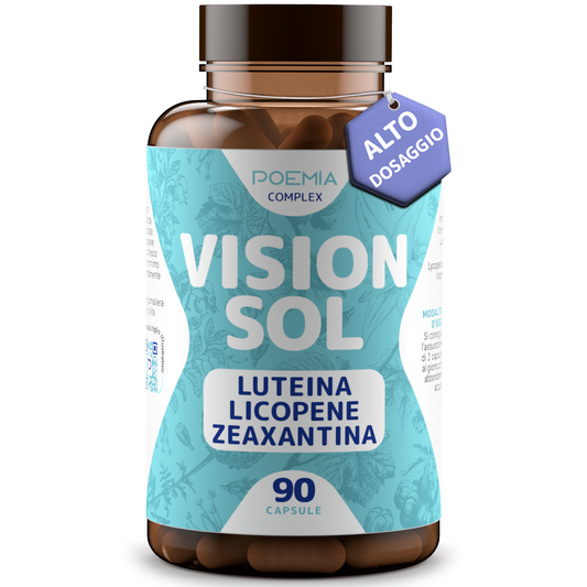 Vision sol integratore per il mantenimento della normale capacità visiva con Zeaxantina e Luteina