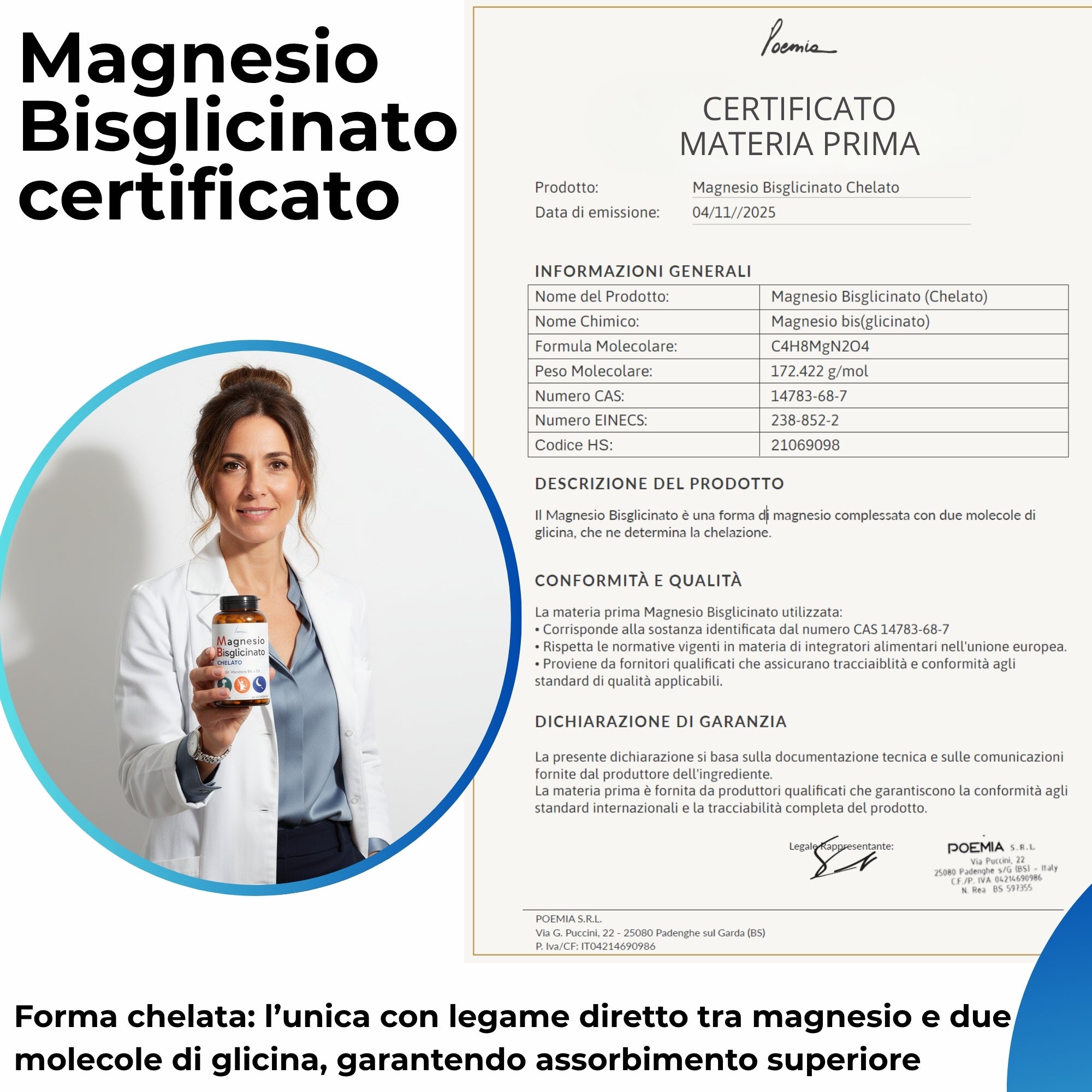 Magnesio Bisglicinato 300 mg