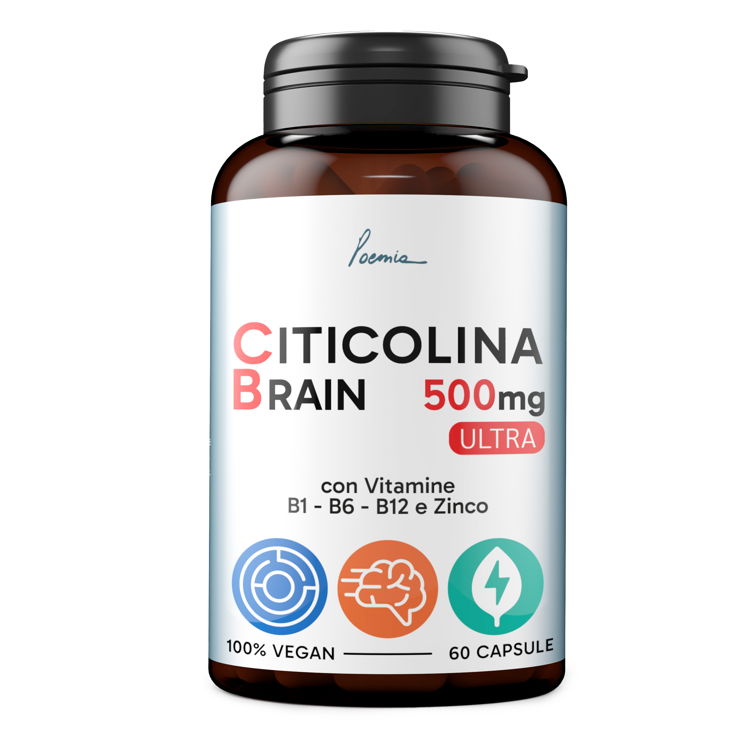 Citicolina Pura Integratore 500 mg