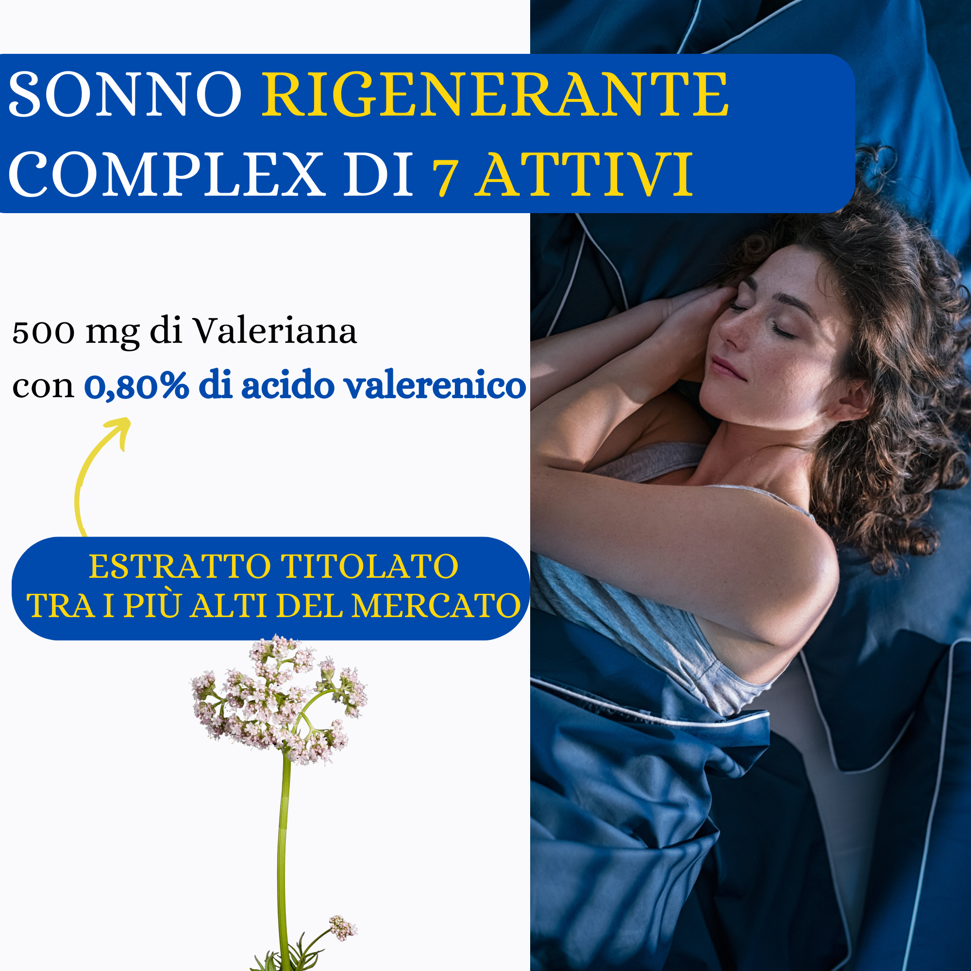SLEEPSOL sonno perfetto con Melatonina Valeriana Luppolo