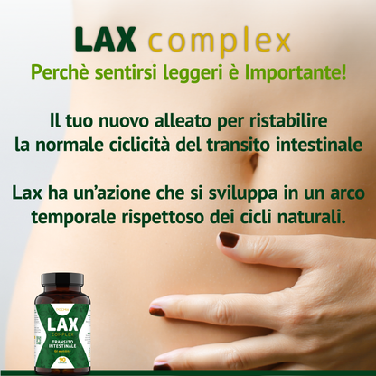 Lassativo per intestino pigro naturale con Senna, Malva e Liquirizia: favorisce regolarità e pancia sgonfia – Poemia Lax Complex
